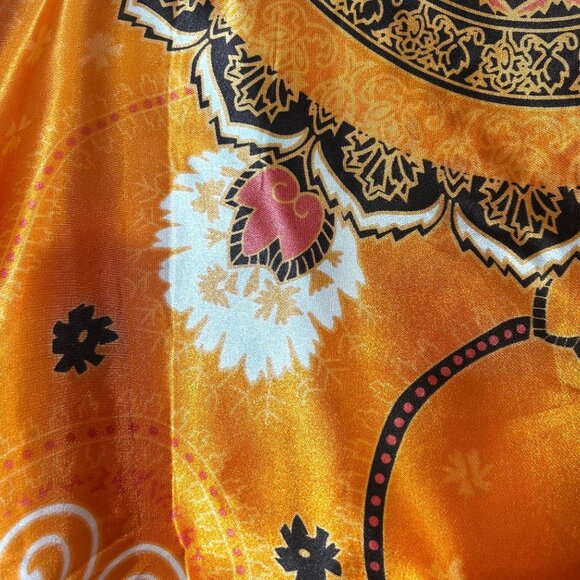 Vibrant Women's Poncho Blouse Top With Loose Fit, OSFM, Beach Cover Up Curations - Picture 5 of 7